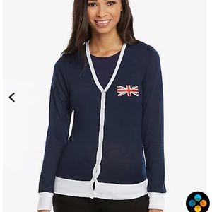 Her Universe Doctor Who TARDIS Navy Knit Cardigan